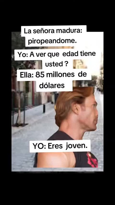 Qué joven es usted señora Meme subido por lauta laflauta Memedroid