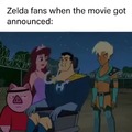 The Legend Of Zelda live action movie meme