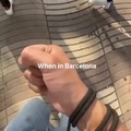Many thieves in Barcelona apparently
