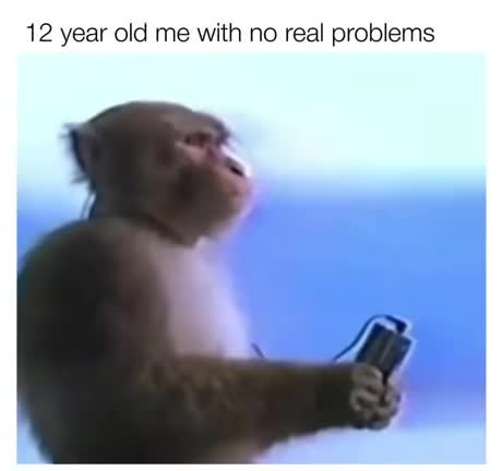 12yo me with no real problems - Meme by vaperWave :) Memedroid