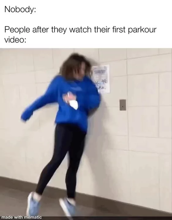 The best Parkour memes :) Memedroid