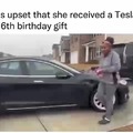Girl upset after receiving a Tesla for her 16th birthday PART 2