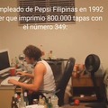 Maldito Pepsi dame mi millon de pesos filipinos