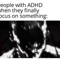 People with ADHD