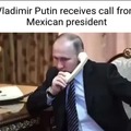 Putin recibe llamada del presidente de México