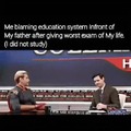 Blaming educaction system