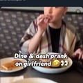 Dine and dash prank