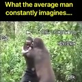 Man vs monkey dream
