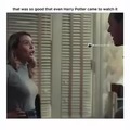 Harry potter was surprised