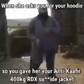 RDX 400KG IS A SUICIDE JACKET