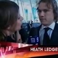 Heath Ledger kissing a super fan back in 2006
