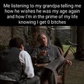 "So relatable, grandpa"