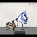 Cumbia villera versio Regular Show (Historias corrientes/Un show mas)