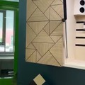 This geometrical cabinet door