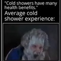Cold showers