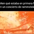 Los conciertos de Rammstein tienen demsiado fuego