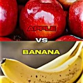 Manzana vs Plátano