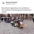 France le seul pays où même les enfants manifestent MDR