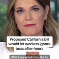 A California bill could give workers the legal right to ignore their boss’ phone calls, texts and emails when they are off the clock.