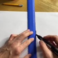 A ruler, a pen, and a metric ton of talent