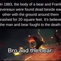 Frank Devereaux vs bear meme