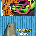 No more gas cars apparently