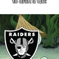 The Raiders draft meme