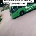 The importance of helmets
