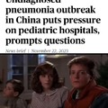 Pneumonia outbreak in China