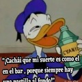 Pato Donald chileno hablando weas pulentas del bar(doblaje memedroider original