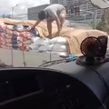 Don't steal sacks of rice from moving vehicles