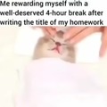 Rest form homework