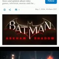 New Arkham video game is coming