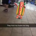 Se robaron mi hotdog