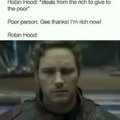 Robin Hood quando o pobre fica rico