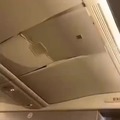 What a turbulance does to a plane