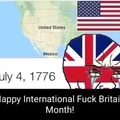 Happy International fuck Brittan month!