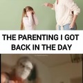 Parenting before and today