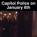 Capitol Police on January 5th
