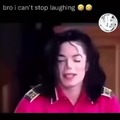 Laughing meme with Michael