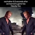 Brotherly friendly fire