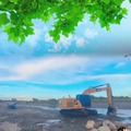 Beautiful video capturing a family of wild excavators in the midst of nature