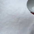 Using a bowl to make a very round snow ball