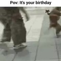 Happy Birthday meme for dogs