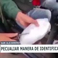 Interesting method the police in Peru uses to identify cocaine. The journalist says it's suspicious. I think I know where this package will land right after this.
