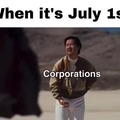 When it's July 1st