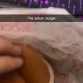 La hamburguesa saturno