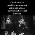 Captain America is an old guy