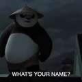 WHAT'S YOUR NAME versión kung fu panda