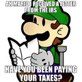 Mario Commits Tax Evasion
